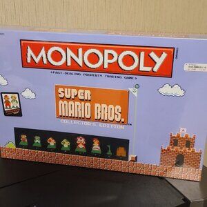 Super Mario Bros Monopoly (year 2016) Collector's Edition